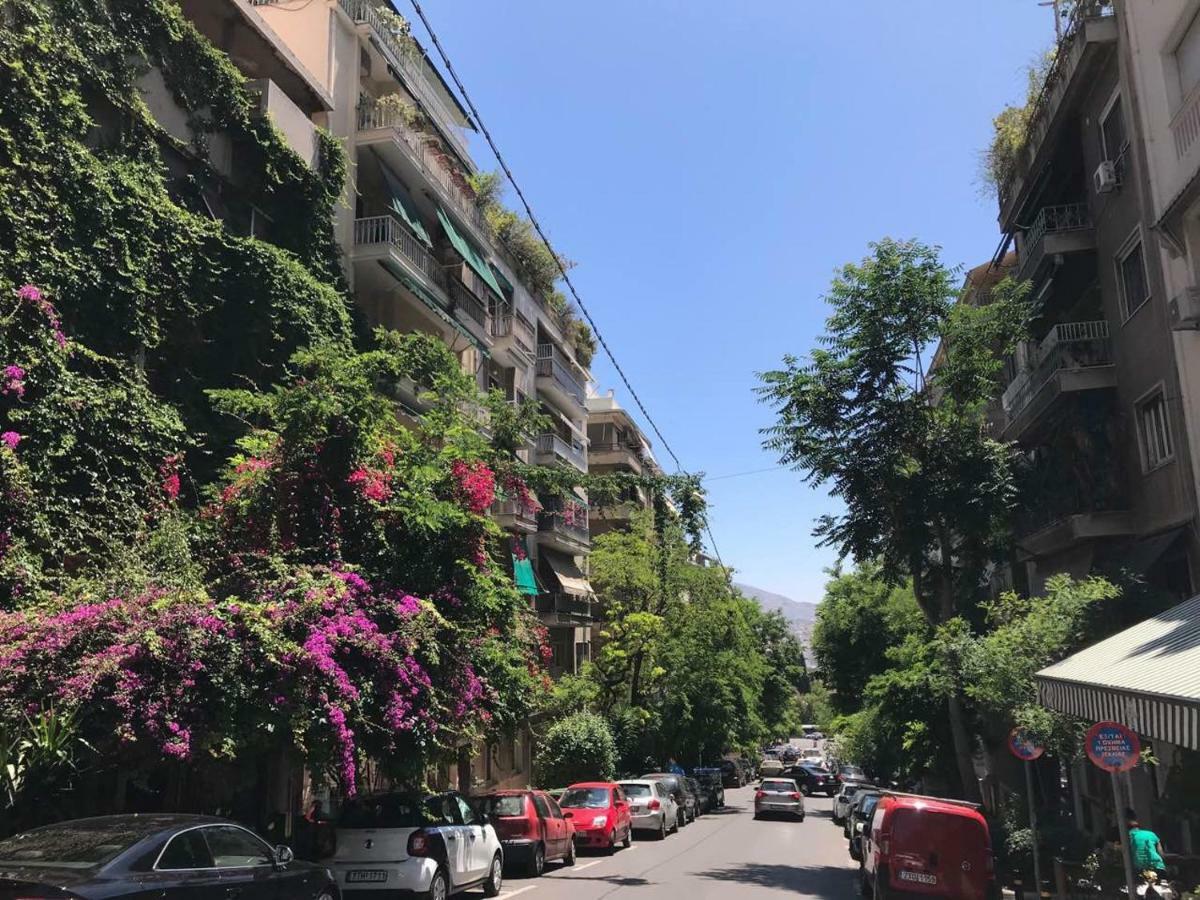 Oasis Veranda Under Columns.Kolonaki Embassy Area. 雅典 外观 照片
